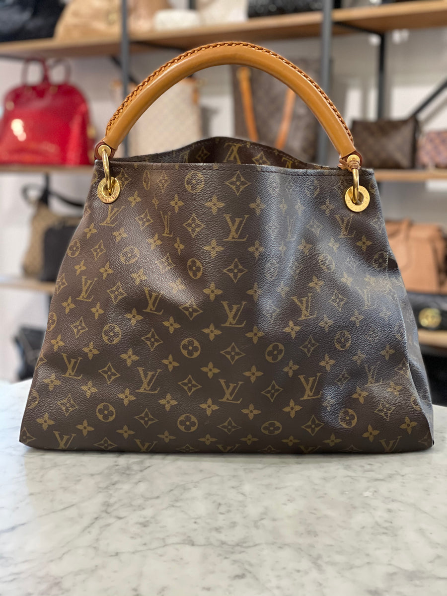 Louis Vuitton Artsy MM Bag Brown Leather ref.144431 - Joli Closet