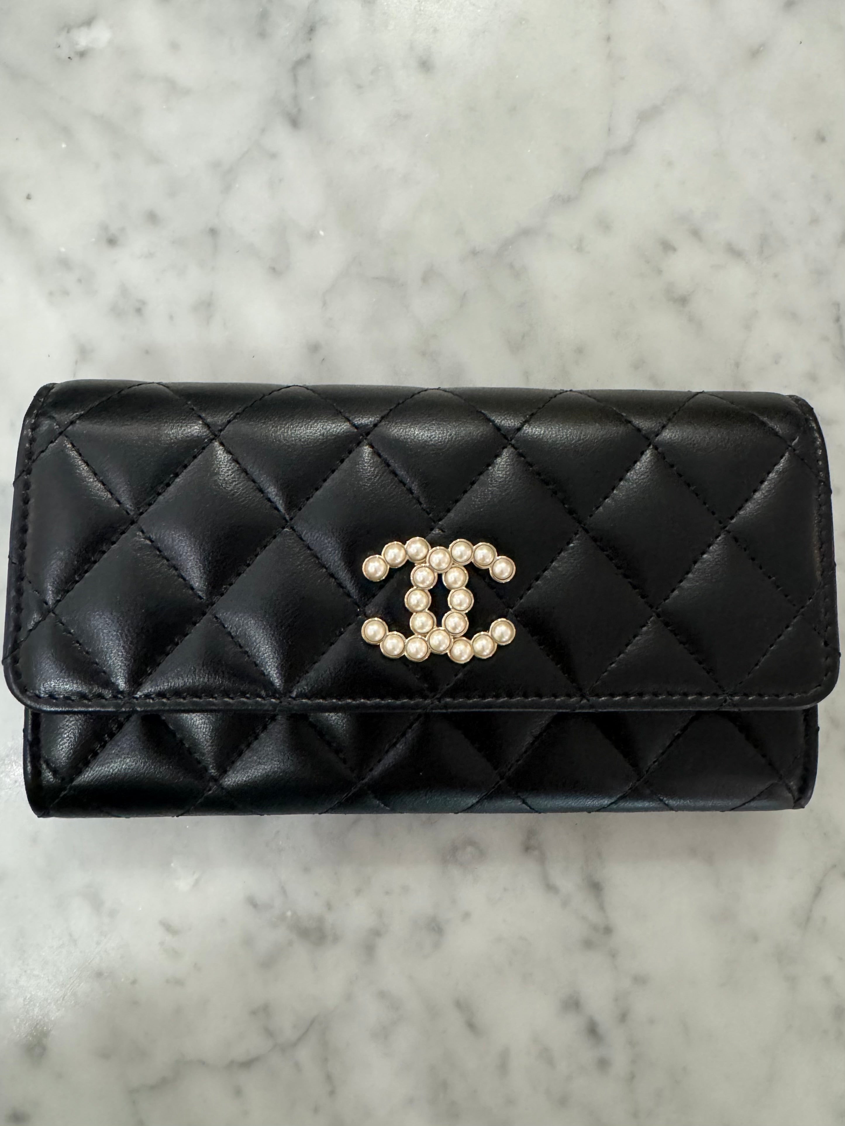 BNIB 2024 Chanel Lambskin Wallet