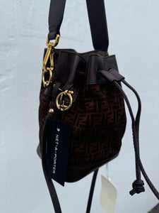 Fendi Mini Mon Tresor Bucket Bag NWT