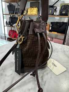 Fendi Mini Mon Tresor Bucket Bag NWT