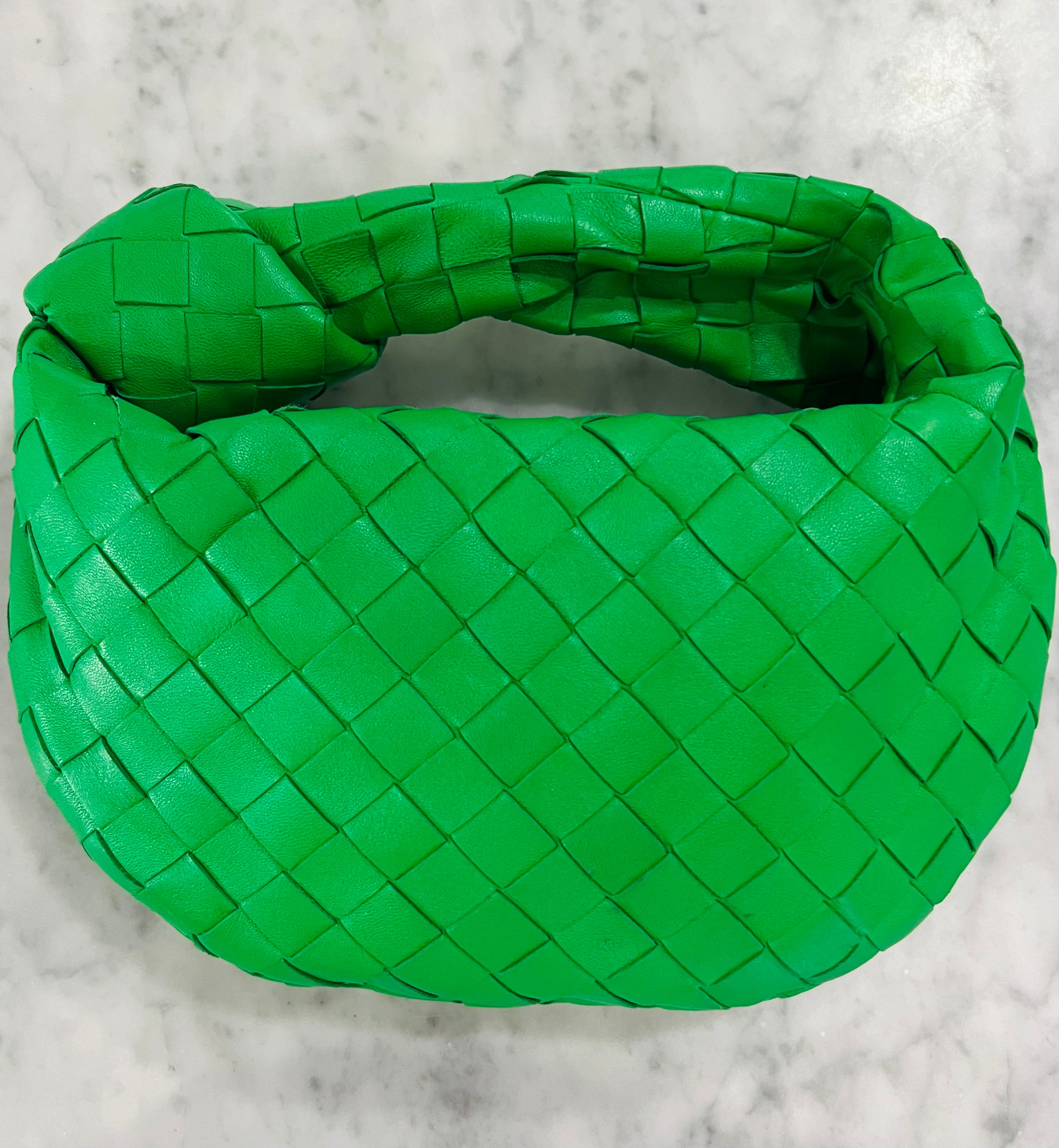 BOTTEGA VENETA Maroon Mini Jodie Bag — MOSS Designer Consignment